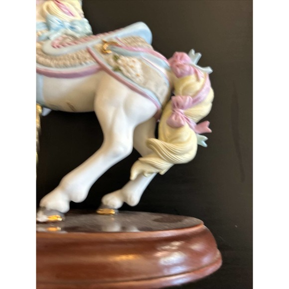 Lenox Carousel Collection Set of 3 Horse Porcelain Figurines Collectible Vintage - Picture 13 of 16